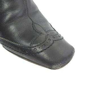 【極美品】ルイヴィトン　モノグラムショートブーツ　黒　37.5 ルイヴィトン LOUIS VUITTON ショート ブーツ モノグラム レザー