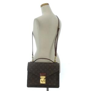 ルイヴィトン LOUIS VUITTON モノグラム モンソー28 2WAY ショルダー  