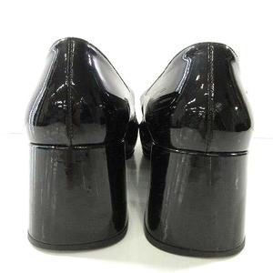プラダ PRADA メリージェーン パンプス パテント チャンキーヒール