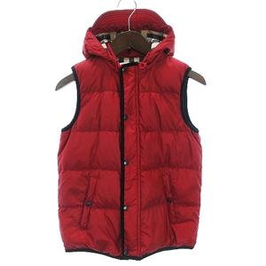 バーバリー チルドレン BURBERRY CHILDREN ダウンベスト フード付き  