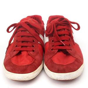 プラダスポーツ PRADA SPORT スニーカー ローカット 切替 スエード 
