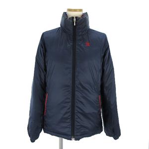 マンシングウェア MUNSINGWEAR リバーシブルダウンジャケット チェック