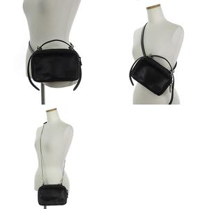 Sister×PORTERコラボクロスボディバッグ　ショルダーバッグ シスター×ポーター、レザーラッフルをあしらったクロスボティ