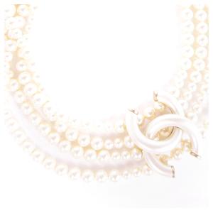 CHANEL　定番パールネックレス CHANEL】シャネル メタル パール ネックレス (CHANEL/ネックレス