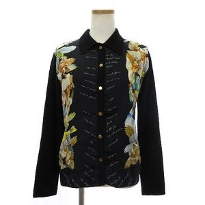 エルメス ブラウス 侵入者 / L’intrus スカーフ柄 鳥 セリエボタン fah-6083386-4.jpg