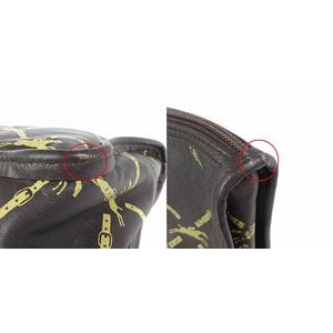 美品 LONGCHAMP ハンドバッグ デニム　ヴィンテージ 裏地総柄 美品 LONGCHAMP ハンドバッグ デニム ヴィンテージ 裏地総柄