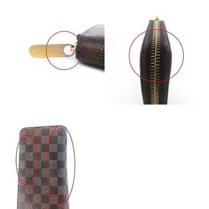 ⭕️ルイヴィトン財布⭕️ダミエ　ブラウン　ラウンドファスナー ジッピーウォレット LOUIS VUITTON - ✨極上美品✨ルイヴィトン❣ダミエ ラウンド