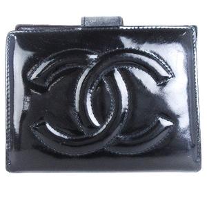 シャネル CHANEL ココマーク 二つ折り財布 札入れ 小銭入れ がま口 