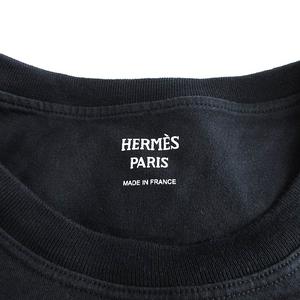 エルメス HERMES ワンピース ひざ丈 半袖 ポケット