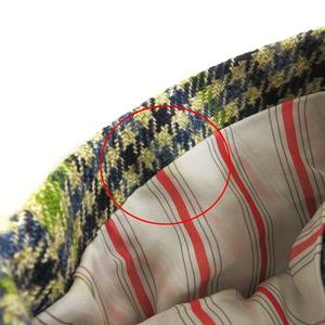 エルメス HERMES テーラードジャケット シングル 3B カシミヤ