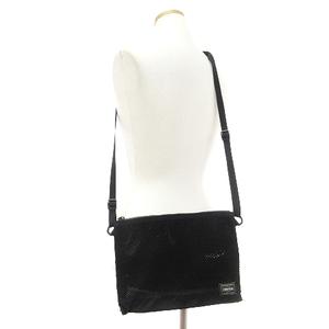 美品 PORTER スクリーン サコッシュ メッシュ ショルダーバッグ ブラック 楽天市場】ポーター スクリーン サコッシュ 875-19105 吉田