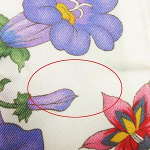 グッチ GUCCI スカーフ ネックボウ シルクツイル 花柄 FLORA フラワー