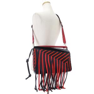ロエベ LOEWE 美品 パズル ハンドバッグ ショルダー 2WAY フリンジ 