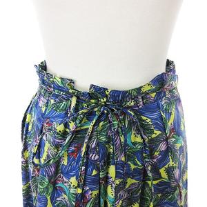 ドゥロワー Drawer スカート ロング ギャザー フレア フラワー 花柄  