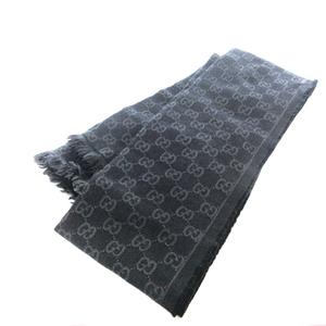 グッチ GUCCI GG柄 マフラー ストール カットオフ ウール 総柄