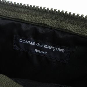 COMME des GARÇONS HOMME ボディバッグ オリーブグリーン COMME des GARÇONS HOMME ボディバッグ オリーブグリーン