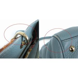 グッチ GUCCI 50周年限定 バンブー ショルダーバッグ ハンド