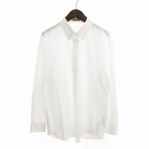 Dior HOMME ディオームオム 長袖比翼シャツ ドレスシャツ 白 39 Dior HOMME ディオームオム 長袖比翼シャツ ドレスシャツ 白 39