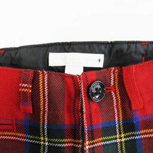 バーバリー チルドレン BURBERRY CHILDREN 美品 チェックパンツ ジップ 