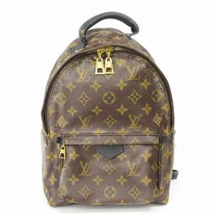 ルイヴィトン LOUIS VUITTON モノグラム パームスプリングス バックパック PM リュックサック M44871 茶 ブラウン 鞄 レディース