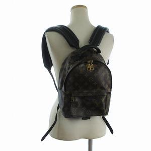 ルイヴィトン LOUIS VUITTON モノグラム パームスプリングス バックパック PM リュックサック M44871 茶 ブラウン 鞄 レディース