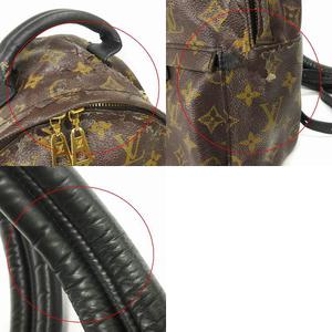 ルイヴィトン LOUIS VUITTON モノグラム パームスプリングス バックパック PM リュックサック M44871 茶 ブラウン 鞄 レディース