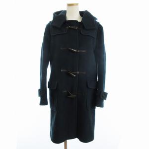 マッキントッシュ MACKINTOSH ダッフルコート ロング ウール フード 緑 グリーン 36 レディース
