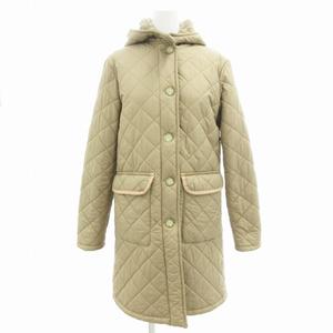 マッキントッシュ MACKINTOSH キルティング中綿コート フーデット ロング 裏ボア ベージュ /GV ■GY03 レディース