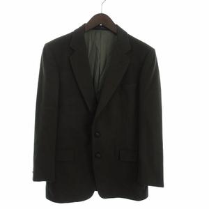 バーバリーズ Burberrys ヴィンテージ テーラードジャケット シングル 2B ウール 総裏 サイドベンツ 無地 カーキ系 メンズ