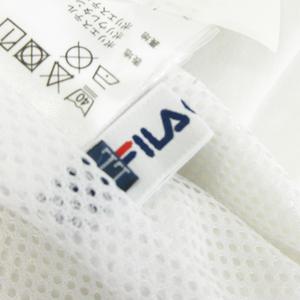 フィラ FILA GOLF ジャージ ブルゾン フード フルジップ プリント 白 ホワイト LL メンズ