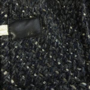 ブルーワーク BLUE WORK ダッフルコート ミドル丈 ウール アルパカ混 紺 ネイビー 1 メンズ