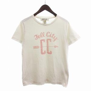 レミレリーフ REMI RELIEF Tシャツ カットソー 半袖 プリント コットン 白 ホワイト M メンズ