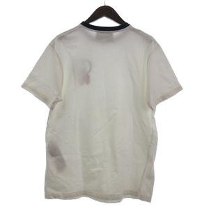 グッチ GUCCI Cotton Jersey T-Shirt With Patch リンガーTシャツ カットソー 半袖 785345XJGIK 白 ホワイト XS ☆AA★ メンズ