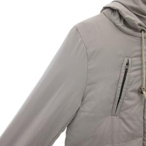 ロートレアモン LAUTREAMONT ダウンジャケット 38 グレー フード付き /FF レディース