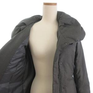 ケティ KETTY ダウンジャケット ブルゾン フルジップ グレー 2 レディース