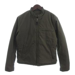 ショット SCHOTT ジャケット ブルゾン コーデュラナイロン フルジップ 3162016 裏ボア 緑 オリーブ M メンズ