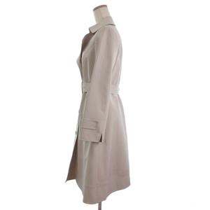 ケティ KETTY トレンチコート ロング丈 無地 アイボリー 1 ■FF レディース