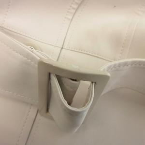 ケティ KETTY トレンチコート ロング丈 無地 アイボリー 1 ■FF レディース