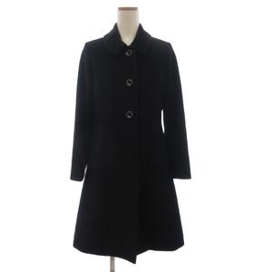 ケティ KETTY コート ミドル丈 ウール 黒 ブラック 1 ■FF レディース
