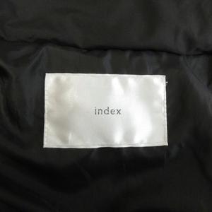 インデックス INDEX ダウンジャケット  長袖 無地 C58-95001 黒 ブラック M レディース