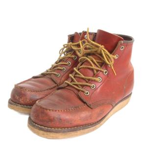 セダークレスト CEDAR CREST ワークブーツ レザー 茶 ブラウン 25㎝位 靴 メンズ