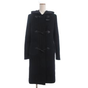 マックスマーラ MAX MARA ダッフルコート ウール ロング フーディ グレー F38 レディース