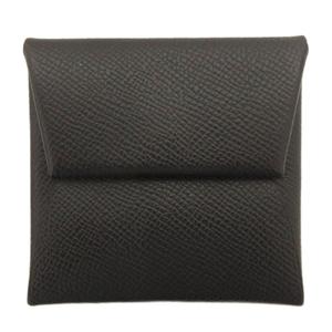 エルメス HERMES バスティア コインケース 小銭入れ 財布 レザー H041054CK 黒 ブラック ウォレット ☆AA★ メンズ