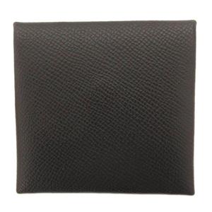 エルメス HERMES バスティア コインケース 小銭入れ 財布 レザー H041054CK 黒 ブラック ウォレット ☆AA★ メンズ