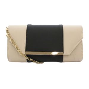 コレット colette パーティーバッグ ショルダーバッグ 2way ベージュ 黒 ブラック /TQ レディース