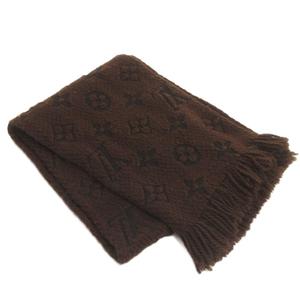 ルイヴィトン LOUIS VUITTON エシャルプ ロゴマニア マフラー モノグラム 413287 茶 ブラウン ☆AA★ レディース