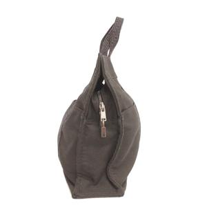 エルメス HERMES エールライン MM トートバッグ キャンバス グレー 鞄 メンズ レディース