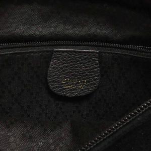 グッチ GUCCI ヴィンテージ オールド バンブー ハンドル ハンドバッグ スエード 000 3444 0580 黒 ブラック 鞄 レディース