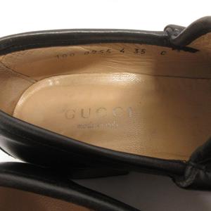 グッチ GUCCI ホースビット ローファー 1000255 レザー 35 黒 ブラック レディース