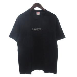 シュプリーム SUPREME Classic Logo Tee Tシャツ カットソー 半袖 プリント ロゴ 黒 ブラック M メンズ
